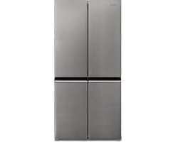 Sharp SJNFA15IMXPDEU - Amerikaanse Koelkast - 4 deurs - energie label D - 488 liter - Advanced No Frost - zilver