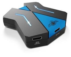 Spirit of Gamer Converter – Converter muis – Geschikt voor PS4, PS3, Xbox One, Nintendo Switch – Compatibel met verschillende Consoles – ideaal voor FPS-spellen – geschikt voor elke muis en keyboard – Zwart/Blauw