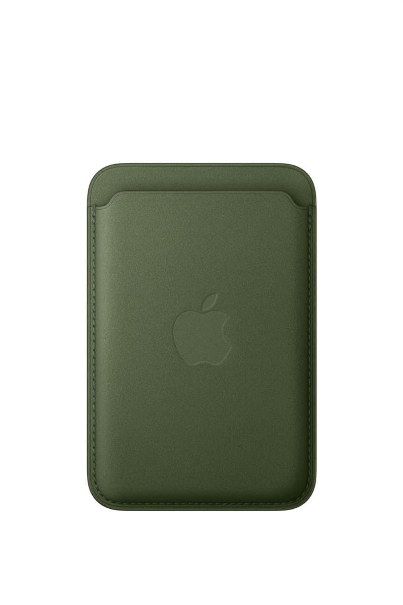 APPLE FineWoven Wallet met MagSafe Kaarthouder voor Apple iPhone Groen — afbeelding 1