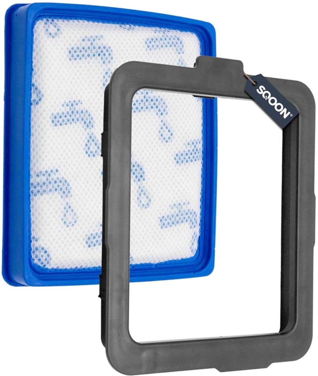 SQOON® Stofzuigerfilter Geschikt voor Philips PowerPro Expert-serie – CP0617/01 – Model 432200494512 + houder — afbeelding 1