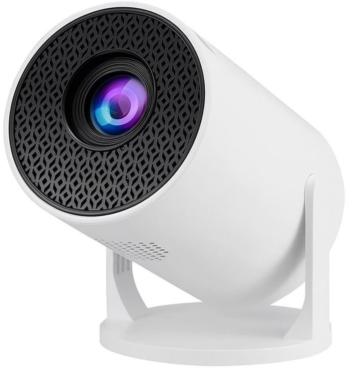 Mini Beamer 4K – YDH-HY300 Projector met WiFi 6 | 94 inch | 500 Lumen | Draagbaar & Compact | Draadloze en Bedrade Verbinding | Geschikt voor Thuisbioscoop & Cadeau — afbeelding 1