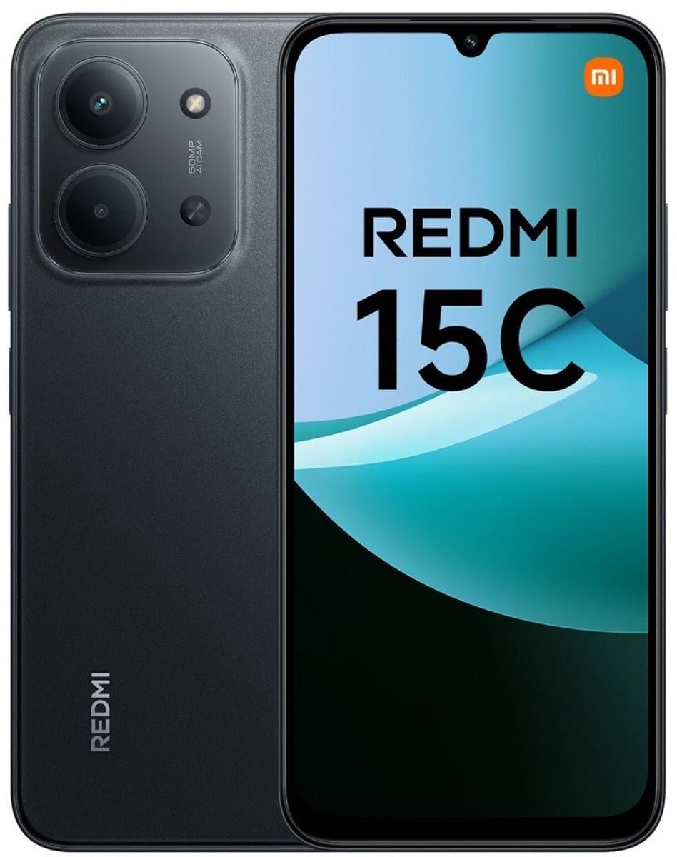 Smartphone-Redmi 15C-4GB+256GB-Zwart — afbeelding 1