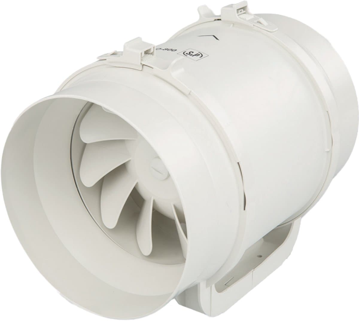Soler & Palau TD-Mixvent Buisventilator - 26W - 240V AC - 330 m³/h - 28dB - IP44 - TD-350/125 — afbeelding 1