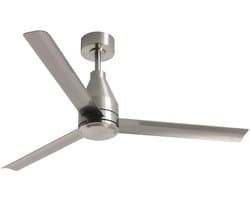CREATE - Stille plafondventilator 40W Ø132 cm - Zilver - WIND STEEL