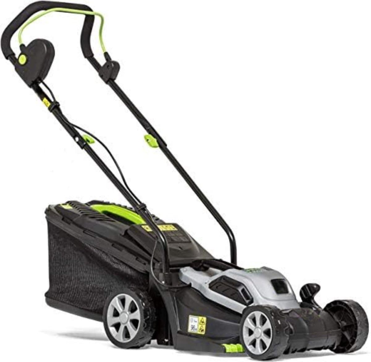 Grasmaaier benzine zelfrijdend - Grasmaaier benzine zelftrekkend - 127 x 85 x 116 cm - 8,3 kg - Bruingroen — afbeelding 1