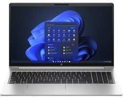 HP ProBook 450 G10 Intel® Core™ i5 i5-1335U Laptop 39,6 cm (15.6") Full HD 8 GB DDR4-SDRAM 256 GB SSD Wi-Fi 6E (802.11ax) Windows 11 Pro Zilver