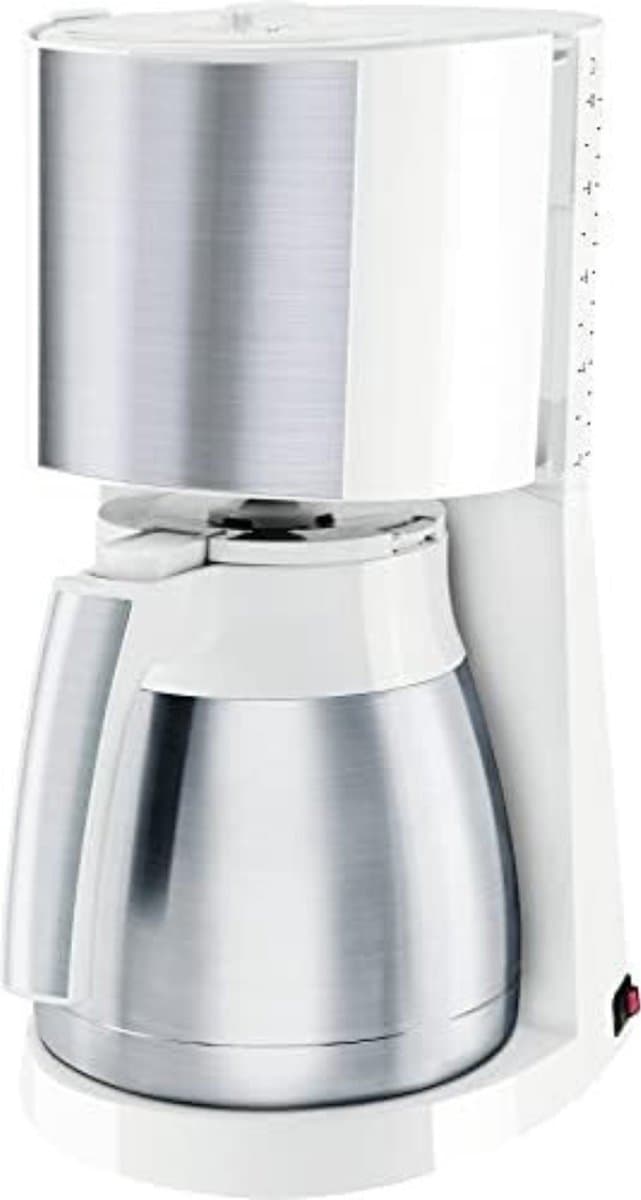 Koffiezetapparaat - Theevoorzieningen - Coffee Apparaat - Zilver/Wit — afbeelding 1