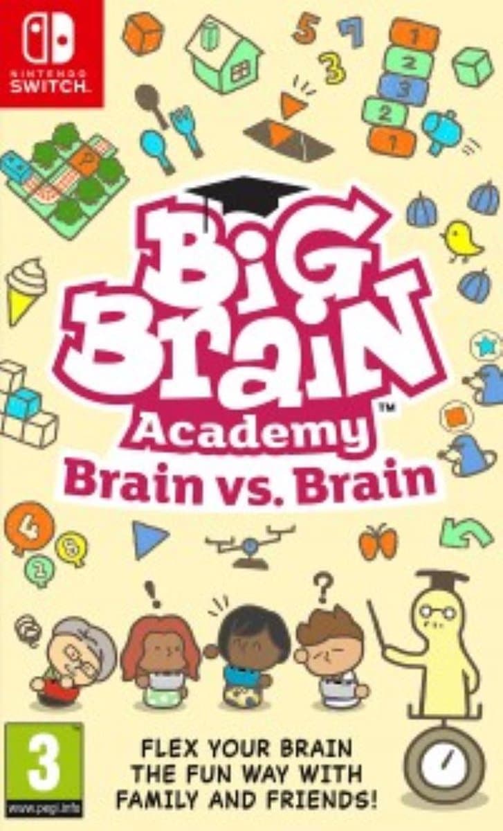 Nintendo Big Brain Academy: Brain vs Brain - Nintendo Switch — afbeelding 1