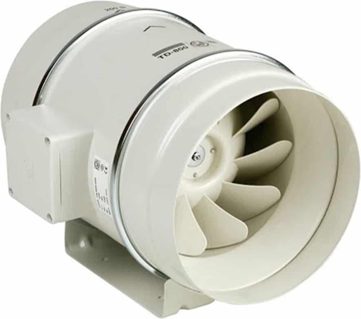 Soler & Palau kunststof buisventilator 890m3 Ø 200mm - TD 800/200N — afbeelding 1