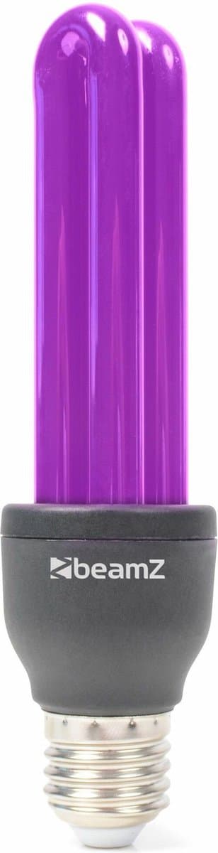 Blacklight - BeamZ UV blacklight spaarlamp met E27 fitting — afbeelding 1