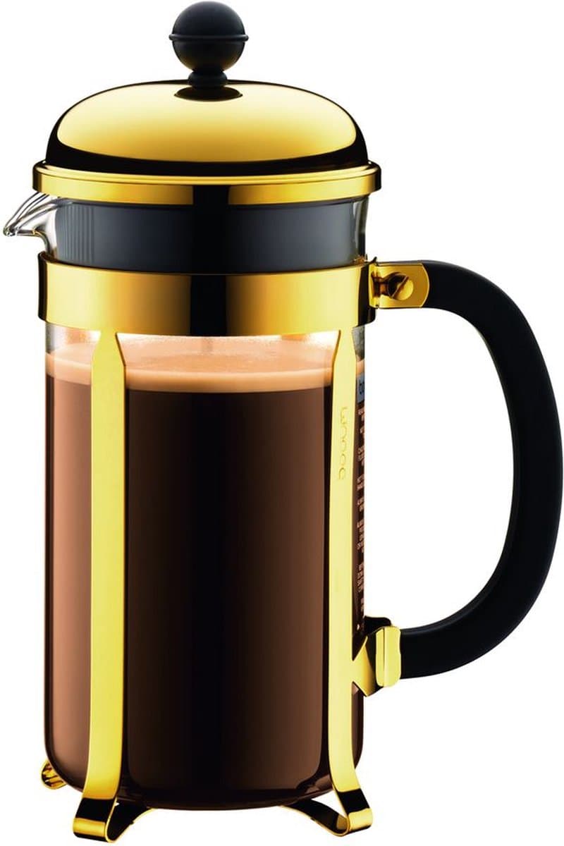 Bodum Cafetiere Chambord Goud 1 Liter — afbeelding 1