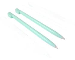 2x Stylus Pen geschikt voor de Nintendo DS Lite Ice Green