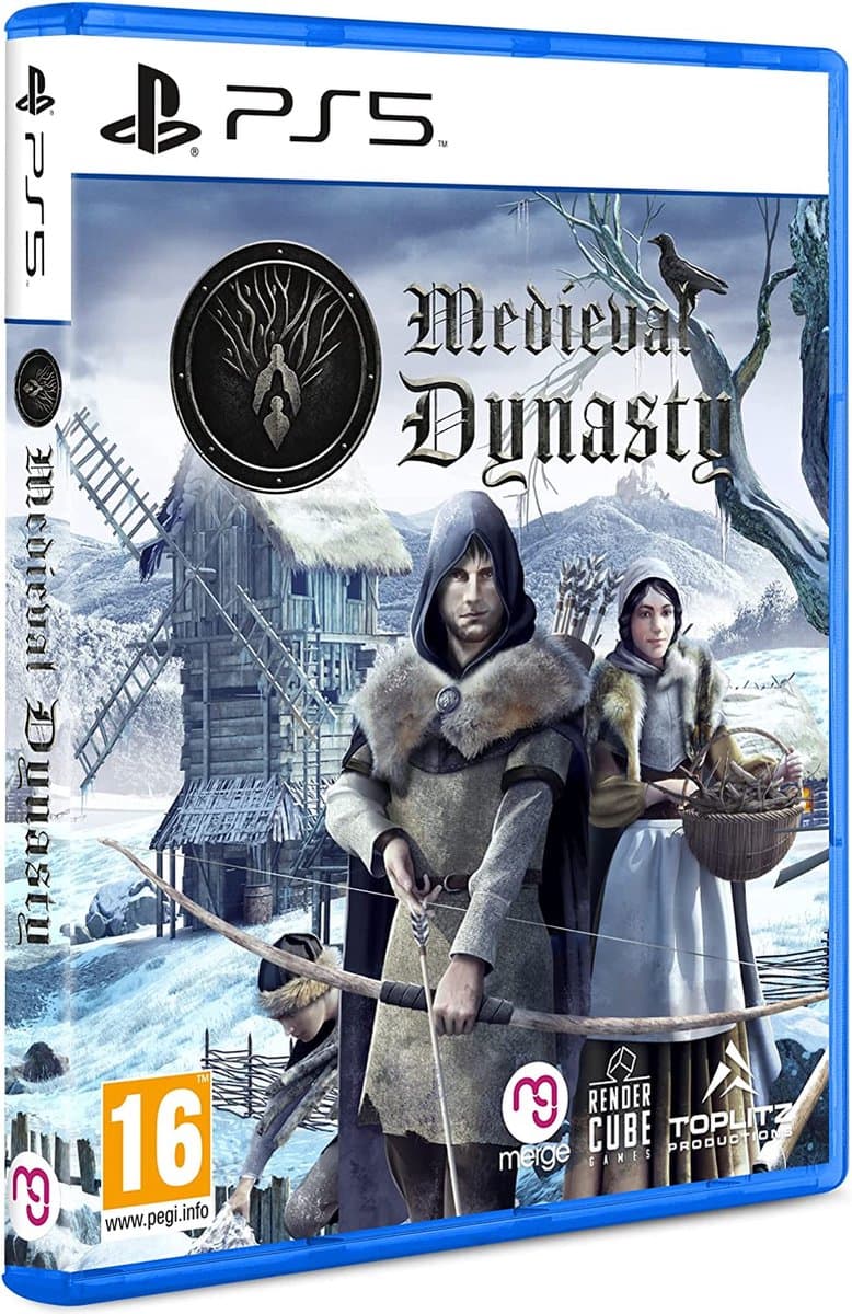 Playstation Games Ps5 Medieval Dynasty En/es Transparant — afbeelding 1