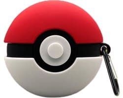 okido - Hoesje geschikt voor Airpods Pro 3 - Pokémon siliconen case voor Airpods - Case geschikt voor Apple AirPods Pro 3 - Airpods hoes Pokébal