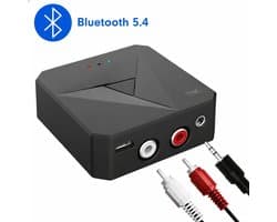 Bluetooth Transmitter & Receiver 2 in 1 PRO - BT 5.4 - 3.5MM AUX / RCA - Bluetooth Zender - Bluetooth Ontvanger - Bluetooth Transmitter - Bluetooth Receiver