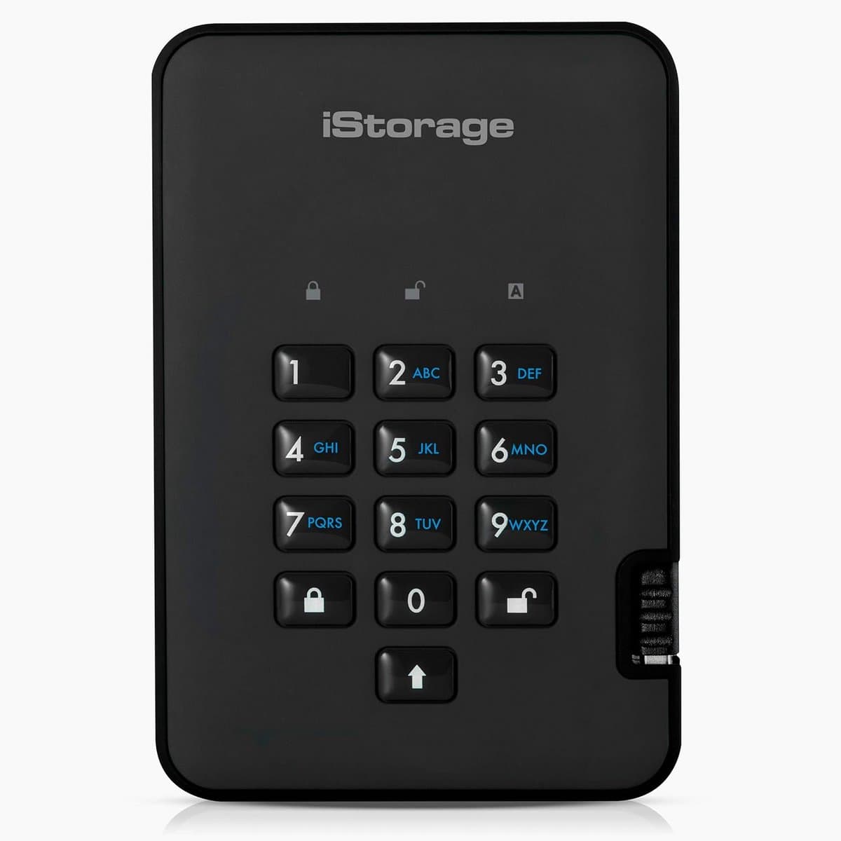 Beveiligde Draagbare Externe Harde Schijf 2TB met PIN-Toegang en Hardware-Encryptie — afbeelding 1