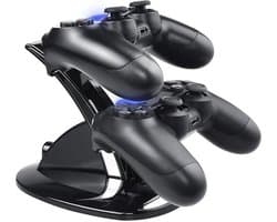 Creartix - Dubbel Dock Lader Voor Controller PS4 PS4 Slim PS4 Pro - Charger Controller PS4 - Laadstation PS4
