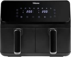 Tristar FR-9026 - Dubbele Airfryer XXL - 2x4L - 2 onafhankelijke kookzones - 8 Bakprogramma's - PFAS-vrij - WK