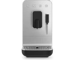 SMEG BCC12BLMEU Volautomatische Espressomachine - Geïntegreerde Bonenmaler - 19 Bar - Thermoblock - RVS Stoompijp - Bean-to-Cup - Collezione - Mat Zwart