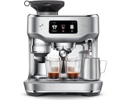 Sage SES995BSS the Oracle Dual Boiler RVS - Pistonmachine - Touchscreen - Dual Boiler - Automatische tamper - Automatische melkopschuimer - Automatische maalstand - Espressomachine
