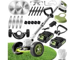 CRLYN® Grasmaaier Elektrisch - Grastrimmers met Accu - Groen