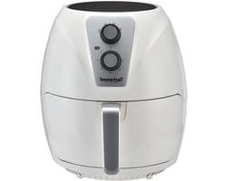 Friteuse zonder olie - Airfryer hetelucht - Gezond bakken - Snelle bereiding - 3 Liter - Wit