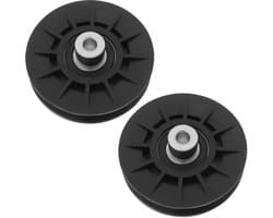 Dailygoods - 2 Stuks Grasmaaier V-Idler Katrol - Compatibel met