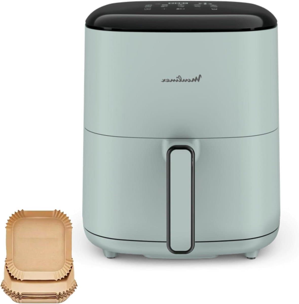 Heteluchtfriteuse - Airfryer Frituurpan - Gezond Koken - 5 Liter Capaciteit - 5 L - Eucalyptus — afbeelding 1