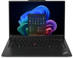 Lenovo ThinkPad X1 Carbon Gen 14 Aura Edition Copilot+ PC 358H Laptop 35,6 cm (14") Touchscreen 2.8K 64 GB LPDDR5x-SDRAM 1 TB SSD Wi-Fi 7 (802.11be) Windows 11 Pro Engels Zwart
