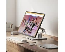Alogic Clarity 32” 6K UHD Touchscreen Monitor – 6016x3384 Resolutie – 10-punts Multitouch-scherm – Compatibel met MPP 2.0 Active Stylus - Grijs
