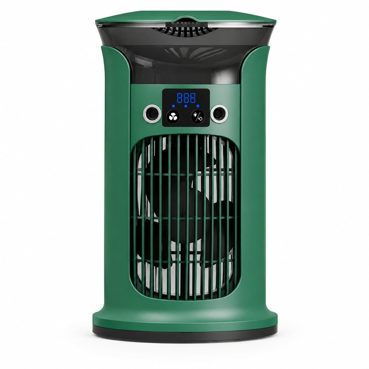 Mobiele airco - 4-in-1 Luchtkoeler - Mini airconditioner met 880ml watertank - Draagbare aircooler voor slaapkamer & kantoor - Energieklasse A+ - Groen — afbeelding 1