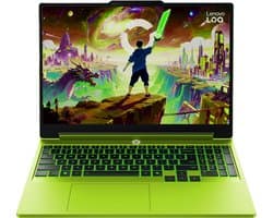 Lenovo LOQ 15AHP11 AMD Ryzen™ 7 250 Laptop 38,9 cm (15.3") WUXGA 32 GB DDR5-SDRAM 512 GB SSD NVIDIA GeForce RTX 5070 Wi-Fi 6 (802.11ax) Windows 11 Home Groen Engels