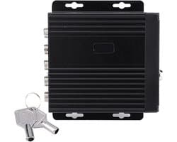 Auto DVR Recorder - Mobiele Camera - Veilige Rit - 4 Kanaals Opname - 140 x 42 mm - Zwart