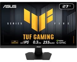 ASUS TUF Gaming VG27AQME5F - QHD Fast IPS Gaming Monitor - 255Hz - 0.3ms - Speakers - 27 Inch