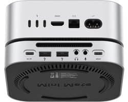 Externe SSD - Draagbare Opslag - Snelle Data Transfer - 40Gbps Snelheid - 512GB - Zilver