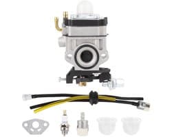 Carburateurrevisieset geschikt voor Tanaka TBC-2510 grasmaaier, op maat gemaakte carburateur.