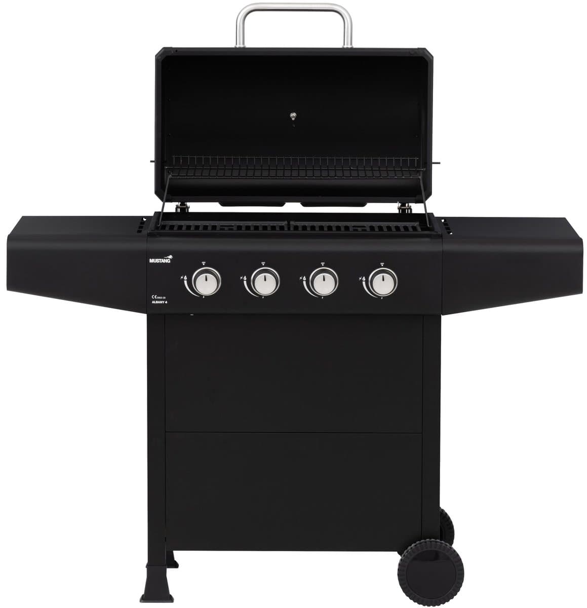 Mustang Gasbarbecue Albany 4 – met 4 RVS Branders – 8,4 kW | Compact en Krachtig — afbeelding 1