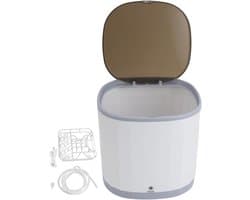 Mini Vaatwasser - Draagbare Vaatwasser - Snel Afwassen - Automatische Waterverversing - 4 Liter - Wit