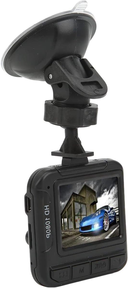 Auto Recorder - Dashcam Rijcamera - Veilig Autorijden - 1.6 Inch Display - 1080P HD - Zwart — afbeelding 1