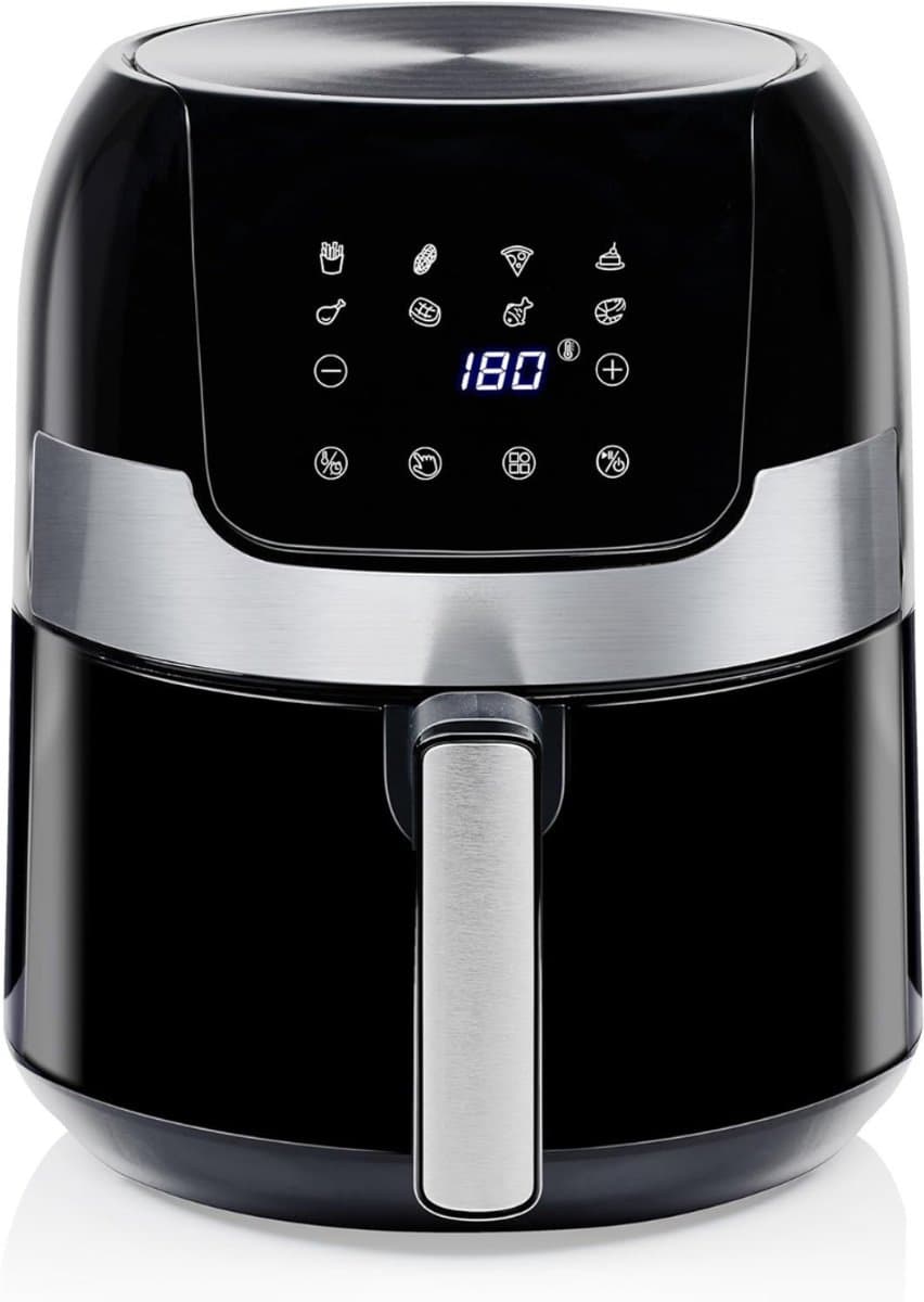 YOR® Heteluchtoven - Oven - Airfryer Oven - Zwart - 28cm x 33cm x 36cm — afbeelding 1