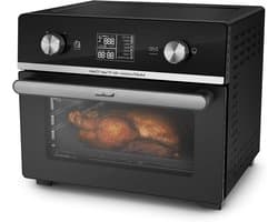Luchtfriteuse Oven - Multifunctioneel Apparaat - Gezond Koken - Extra Crisp Technologie - 20 Liter - Zwart