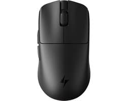 ATK F1 V2 Ultimate - Draadloze Gaming Muis - 39g Ultralight - PAW3950 Ultra Sensor - Dual 8K Polling - 2.4G/Wired - 250U Batterij - Zwart