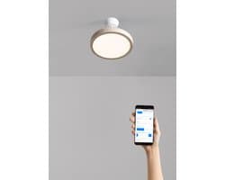CREATE - Plafondventilator 40W stil met intrekbare bladen en LED-licht, verschillende maten - S - Met licht - WIFI - WIND CLEAR STUDIO