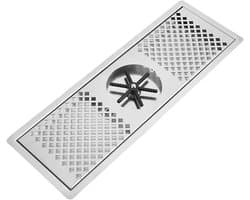 Glazen Spoelmachine - Bekerreiniger Bar - Snel Glazen Reinigen - 304 Roestvrij Staal - 60 x 20.5 cm - Zilver