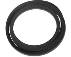 Vervangende Deck Belt - Motor Riem - Grasmaaier Onderhoud - Directe Vervanging - 1669mm Buitenlengte - Zwart