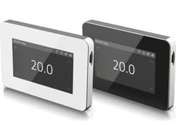V1 pro touch wifi design elektrische vloerverwarming universele thermostaat Wit
