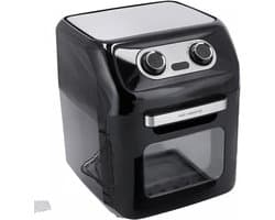 Just Perfecto 12-in-1 Airfryer Oven XXL 12l - 1800W - Inclusief 7 Accessoires - RVS - Heteluchtfriteuse Oven - 12 Programmas - Braden, Grillen, Bakken, Roosteren én Frituren En Meer - Ideaal Kerst En Nieuwjaar geschenk!
