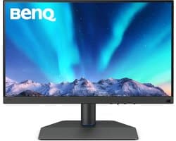 BenQ Creative Pro SW272Q Monitor Grafisch Design - Beeldscherm - AdobeRGB - 90W - Display voor Fotografen - LED Backlight - 27 inch