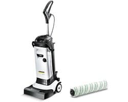 Kärcher BR 4.300 SET - Incl. extra microvezelrol - Vloerreiniger - 200 m² - Direct droog - 4/4 liter reservoir - Rolborstel rood - 820 W