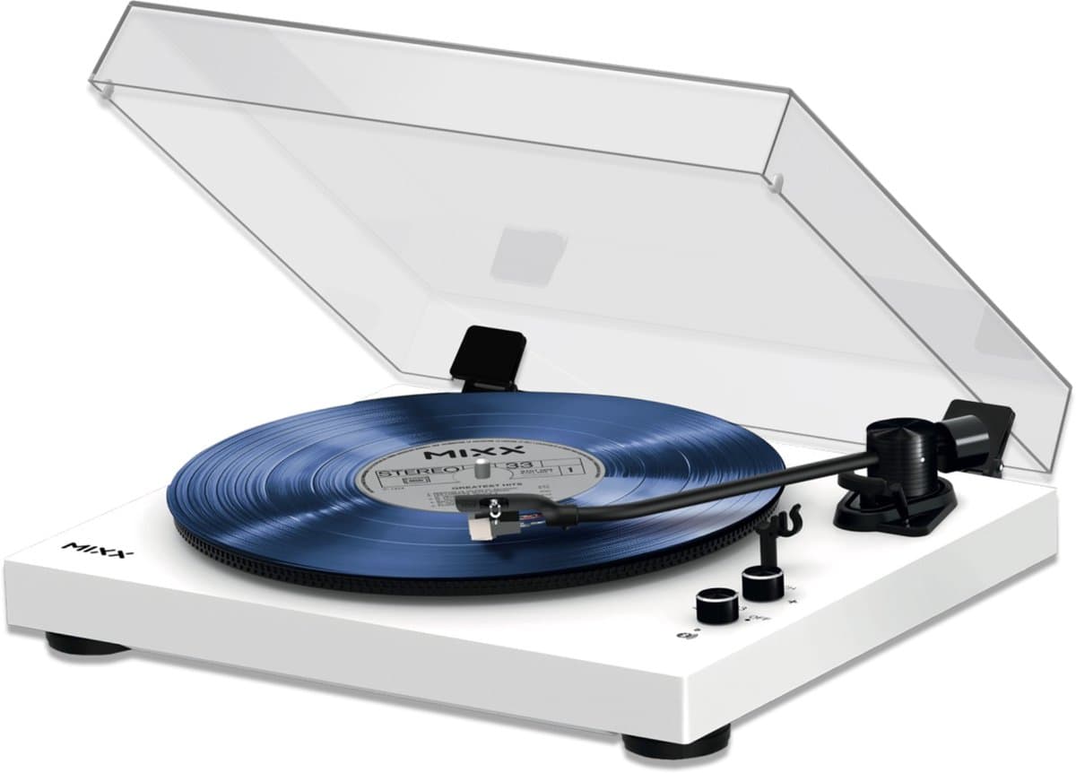 Mixx Analog 5 Vinyl Platenspeler - Bluetooth - ATL3600L/AT91 - Wit — afbeelding 1